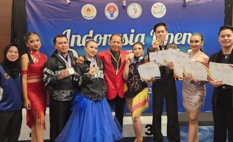 Kejurnas Dansa, Atlet IODI Kalsel Raih 5 Medali