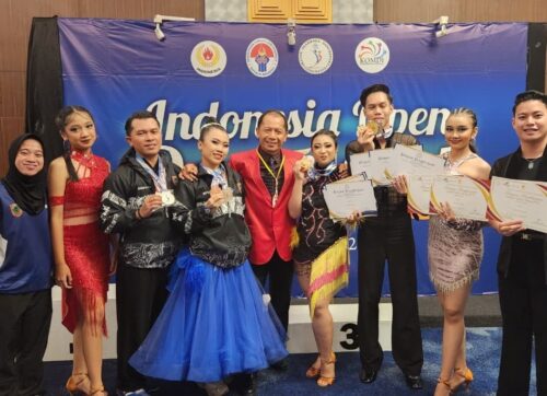 Kejurnas Dansa, Atlet IODI Kalsel Raih 5 Medali