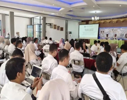 Disperpus HSU Tingkatkan Kapasitas Perangkat Desa dengan Aplikasi Srikandi