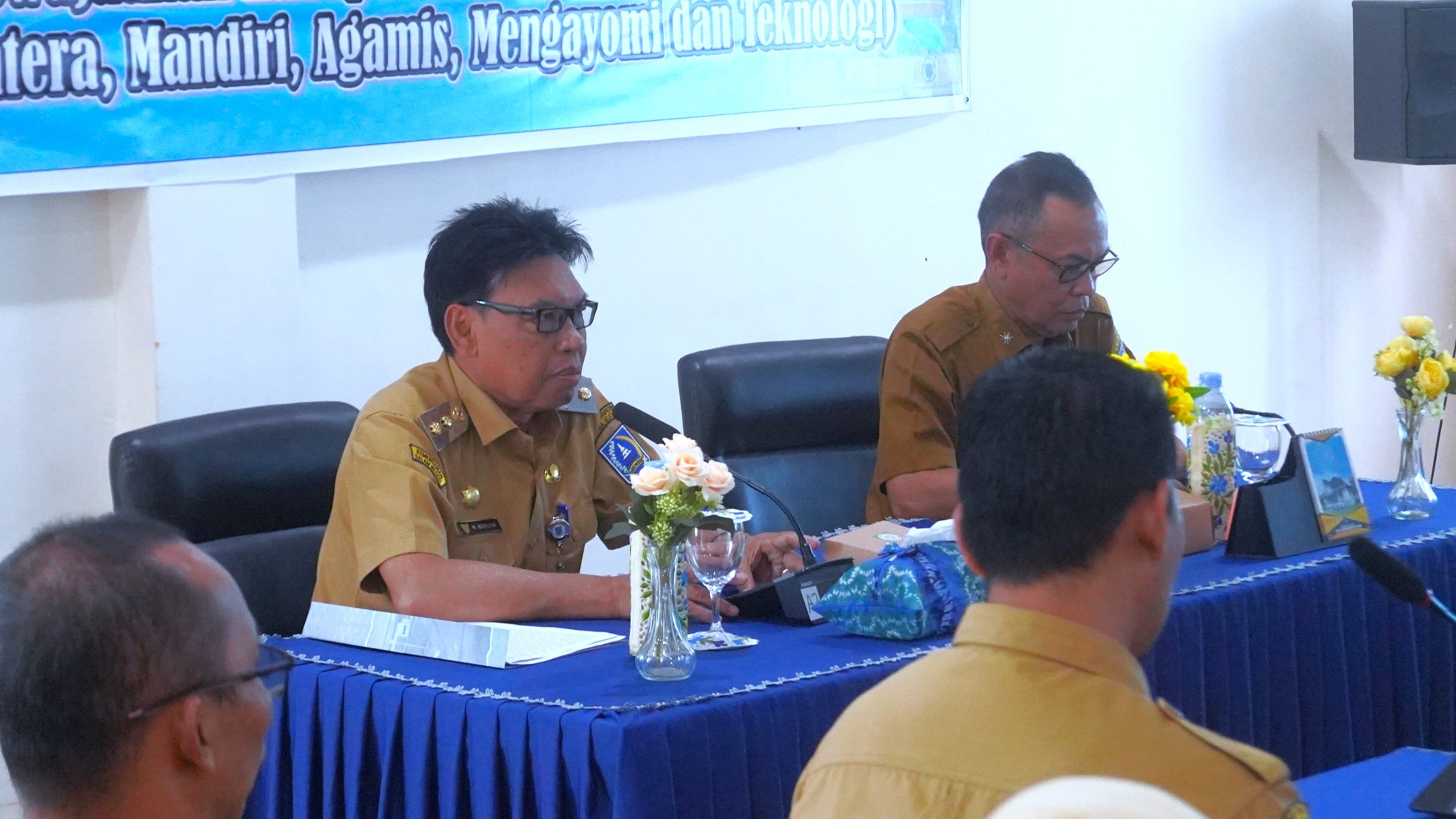 WABUP HSS BUKA SOSIALISASI PENYELARASAN PEMBANGUNAN DESA, SEKDA TEKANKAN DUKUNGAN PROGRAM PRIORITAS NASIONAL