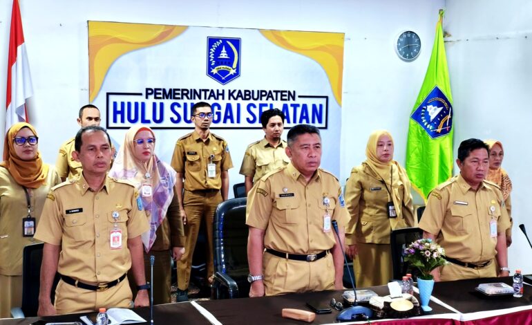 PEMKAB HSS IKUTI SOSIALISASI NASIONAL TRANSFORMASI DIGITAL UNTUK INOVASI INDUSTRI PANGAN