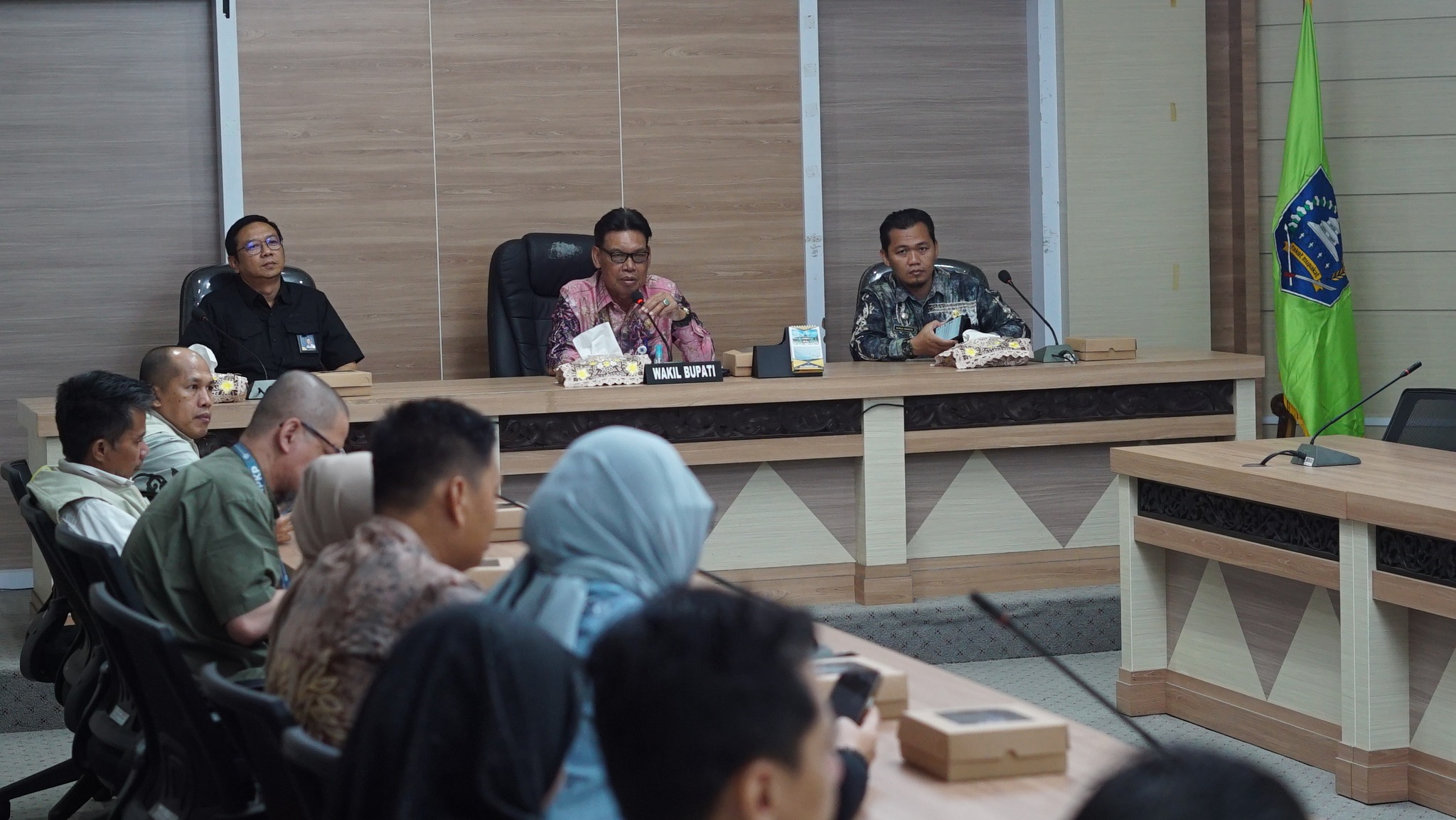 Pemkab HSS Bahas Rencana Pembangunan Rumah Inti Tumbuh Konvensional di Sungai Raya
