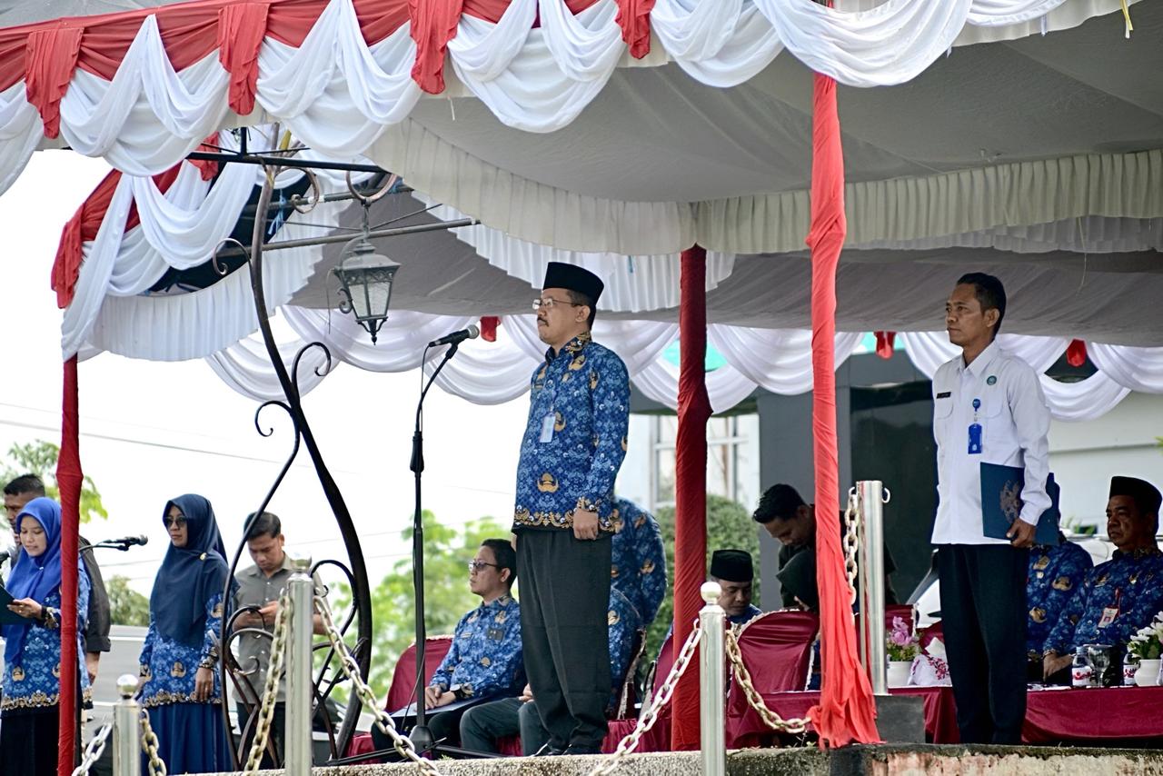 Upacara Hari Kesaktian Pancasila di Balangan Tekankan Waspada Hoaks dan Pengaruh Global