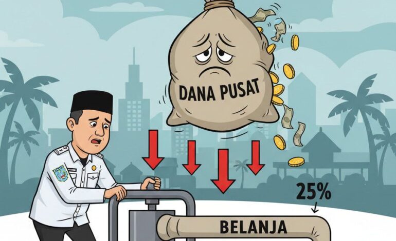Pemkab Banjar Lakukan Efisiensi 25 Persen, Imbas Pengurangan Dana Pusat Rp500 Miliar