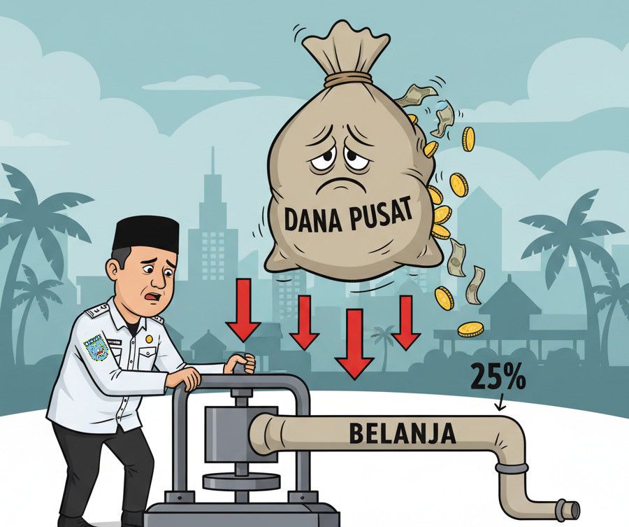 Pemkab Banjar Lakukan Efisiensi 25 Persen, Imbas Pengurangan Dana Pusat Rp500 Miliar