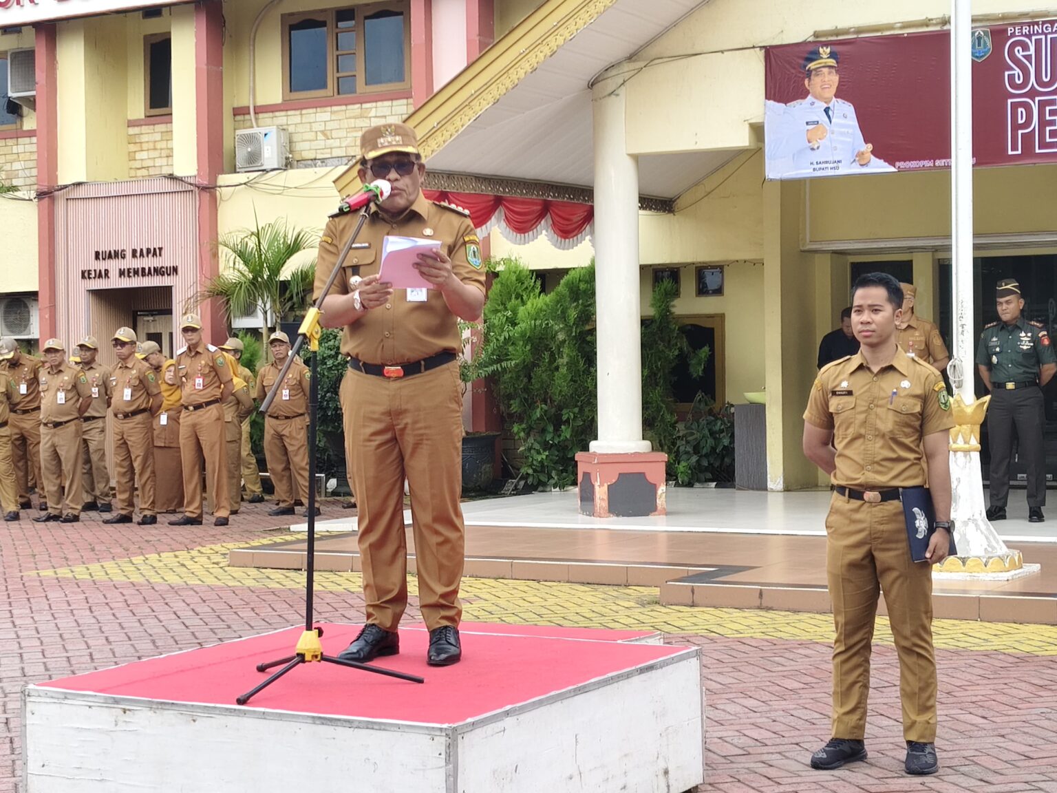 Bupati HSU : Generasi Muda Harus Berjiwa Patriot, Berakhlak dan Cinta Tanah Air