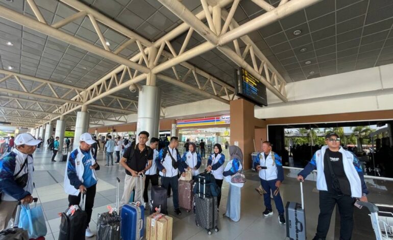 Kontingen KORPRI Kalsel Siap Ukir Prestasi di PORNAS 2025 Palembang