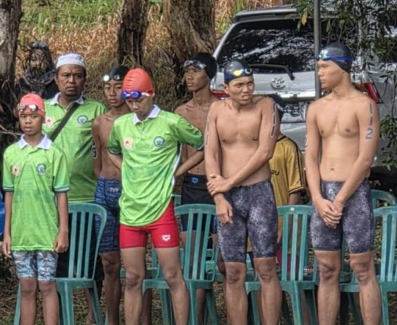 Perenang Rizky, Kontingen Banjarmasin, Raih Emas Perdana di Ajang Porprov XII