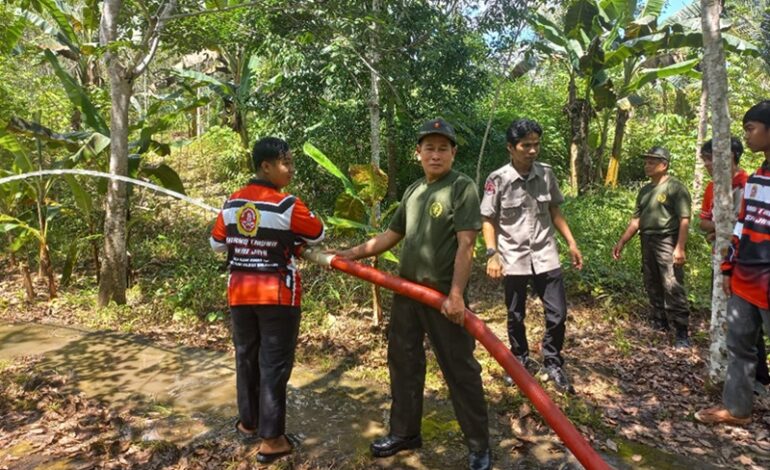 BPBD Balangan Latih Warga Siaga Hadapi Potensi Bencana