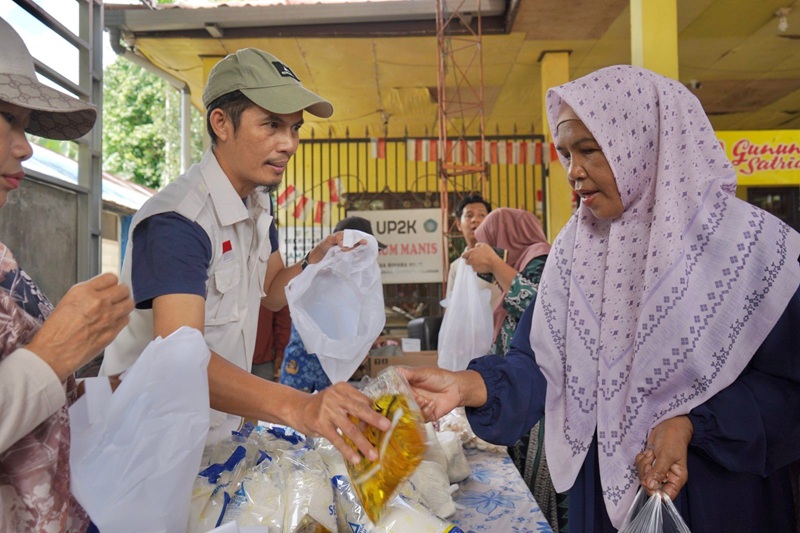 Disperindag Balangan Gelar Pasar Murah ke-75 di Desa Bihara Hilir