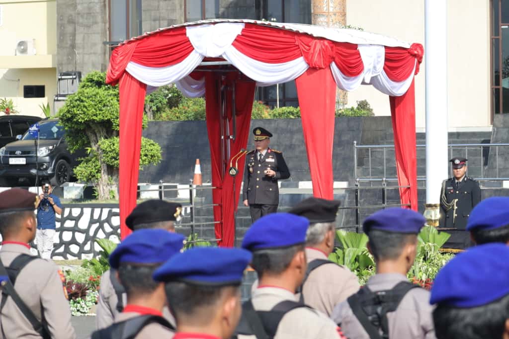 Kapolda Kalsel Pimpin Upacara Hari Kesaktian Pancasila 2025