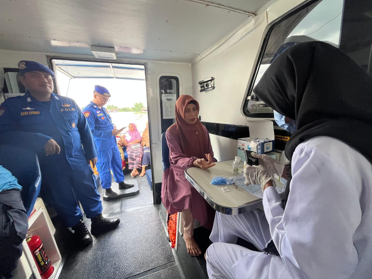Polairud Polresta Banjarmasin, Program Poliklinik Terapung
