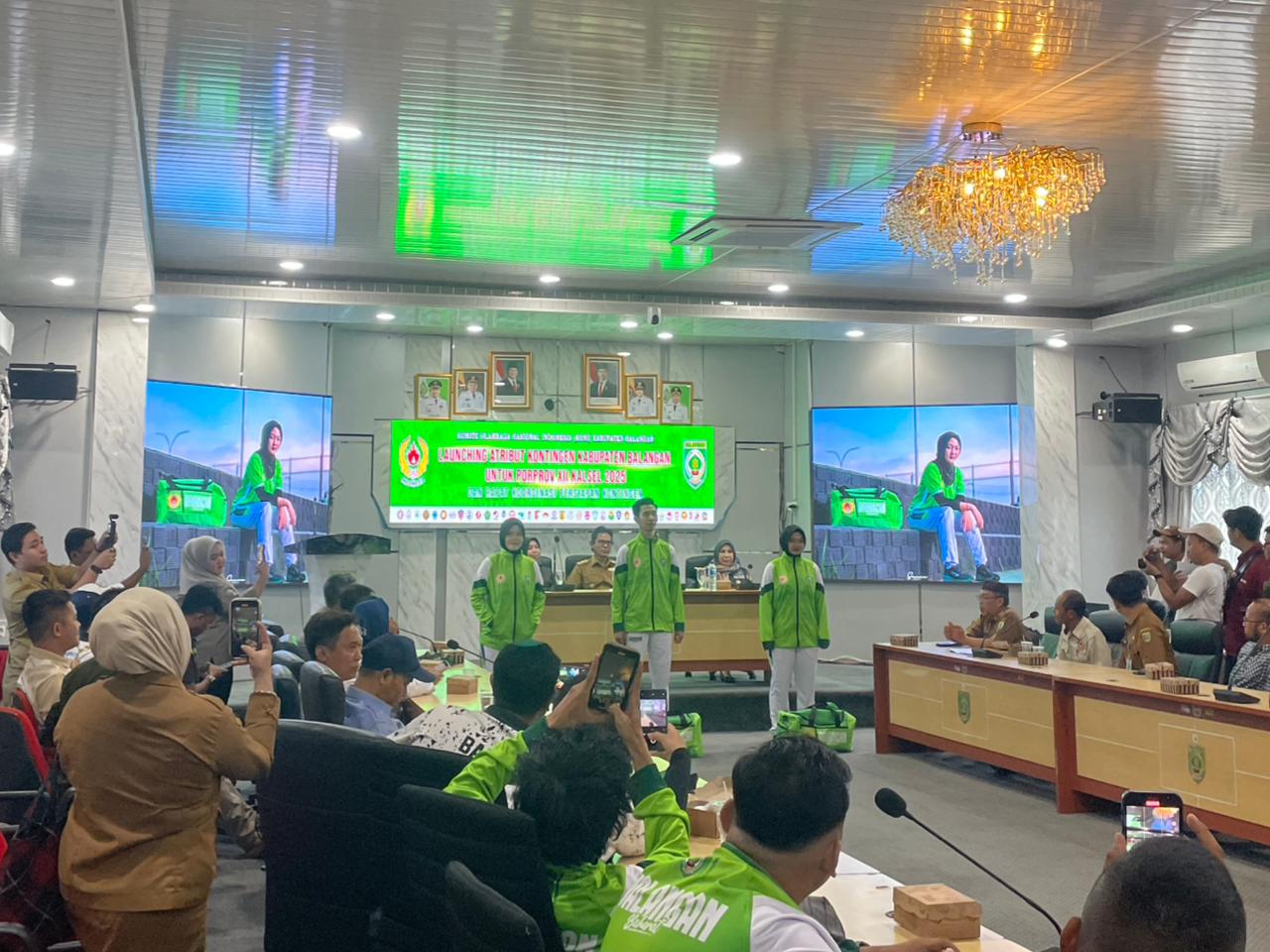 Balangan Mantapkan Kesiapan Menuju Porprov Kalsel ke-12 Lewat Launching Atribut Kontingen