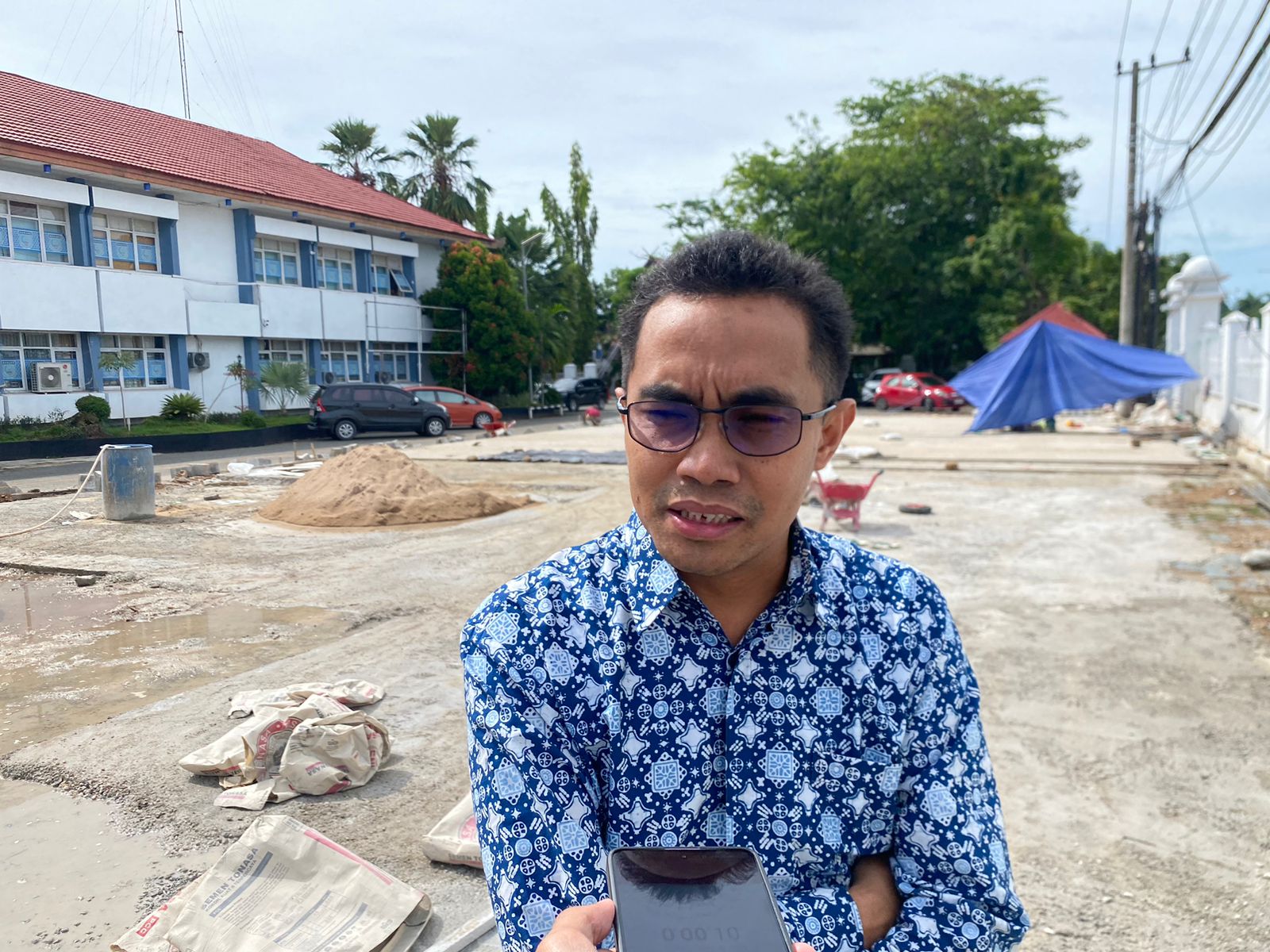 Usia 20 Tahun Lebih, Halaman Setda Banjar Akhirnya Direvitalisasi