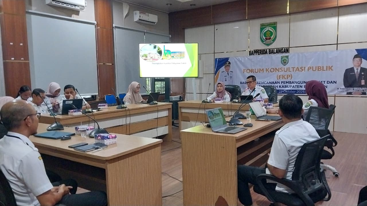 Bapperida Balangan Dorong Inovasi dan Peningkatan Kualitas Layanan Publik Melalui Forum Konsultasi Publik