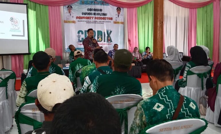 Dinkes Balangan Gencarkan Gerakan Pengendalian Penyakit di Desa Muara Jaya