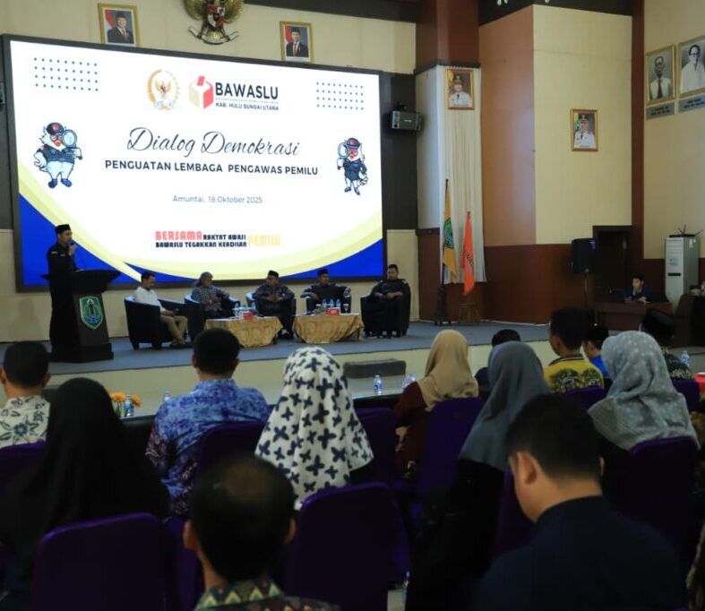 Dialog Bahas Beberapa Isu Terkait Penguatan Lembaga Pengawas Pemilu di HSU