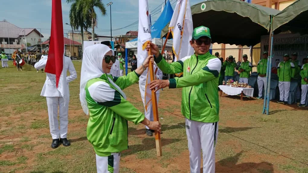 Balangan Lepas 549 Atlet ke PORPROV Kalsel XII, Siapkan Bonus bagi yang Berprestasi