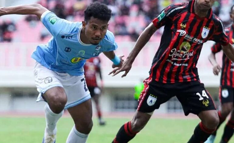 Barito Putra Harus Mengakui Keunggulan Persipura Jayapura dengan Skor 1-0