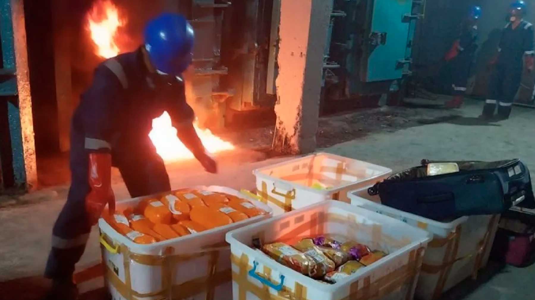 2,1 Ton Barang Bukti Narkoba Dimusnahkan