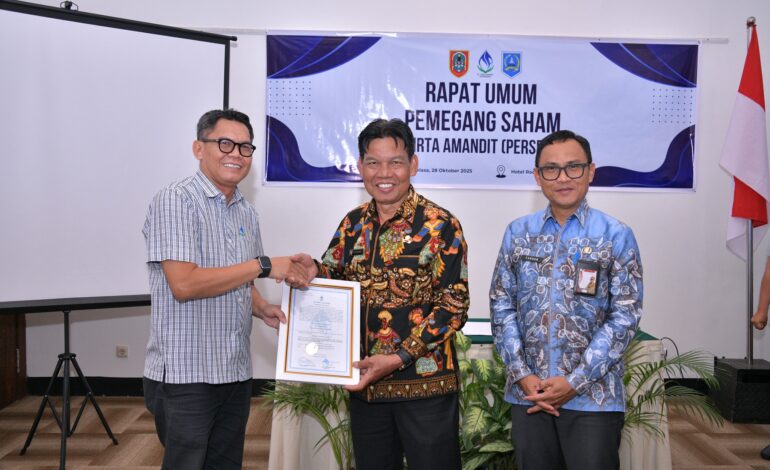 Pemkab HSS dan PT Tirta Amandit Bahas RKAP 2026, Perkuat Komitmen Layanan Air Bersih