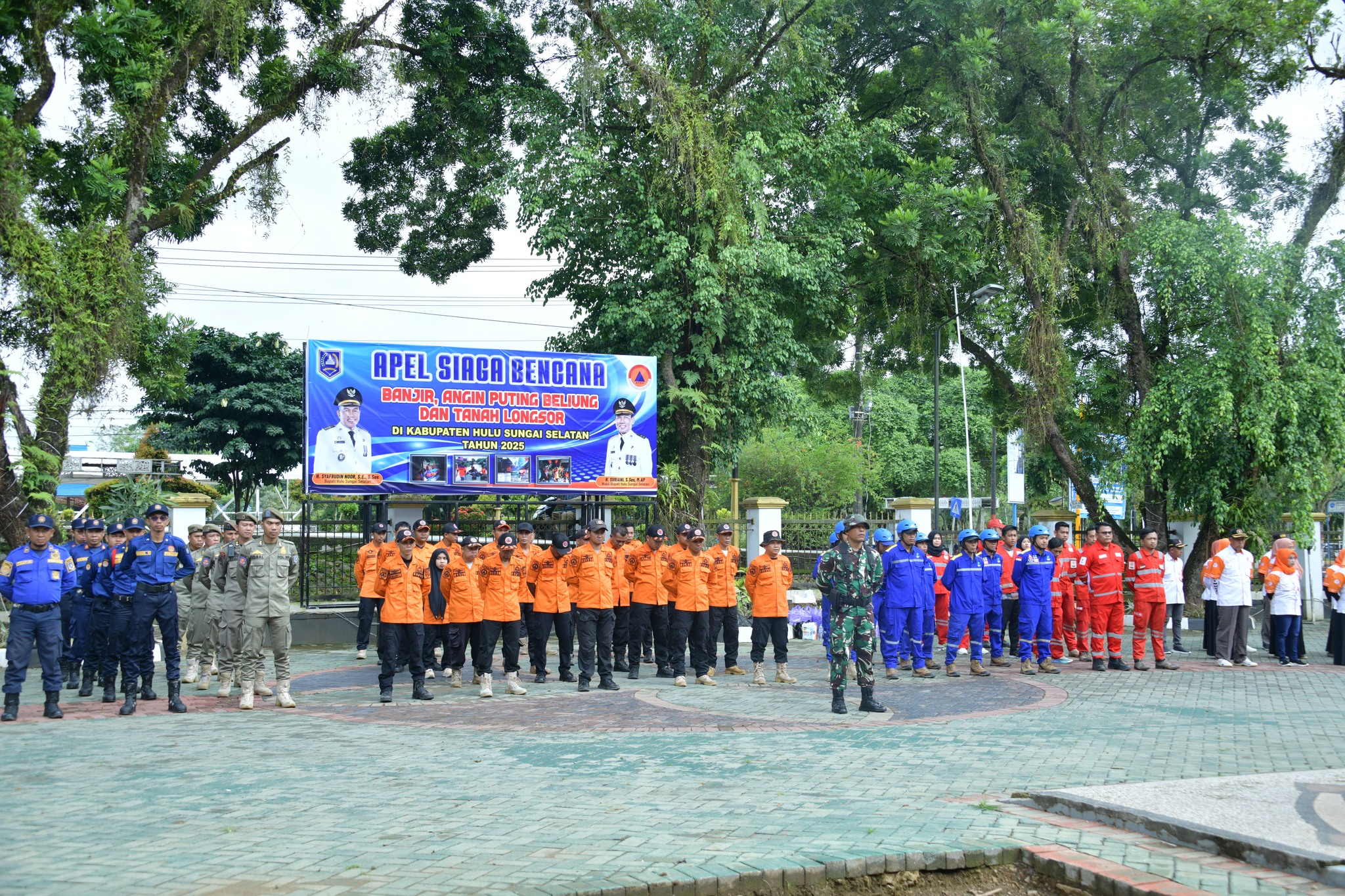 Pemkab HSS Gelar Apel Siaga Bencana 2025 untuk Perkuat Kesiapan Menghadapi Musim Penghujan