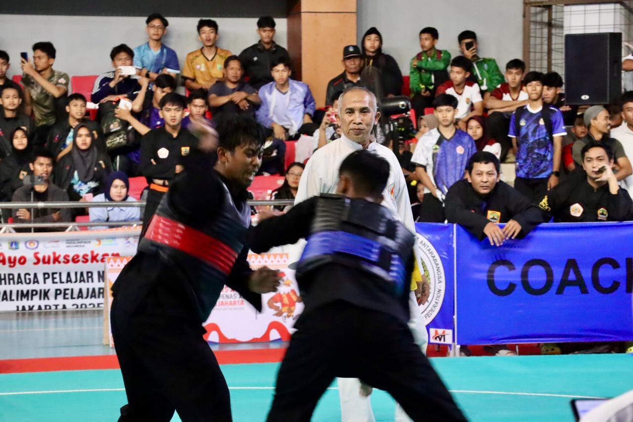 encak Silat Kembali Harumkan Kalsel, Amankan Dua Medali di POPNAS 2025