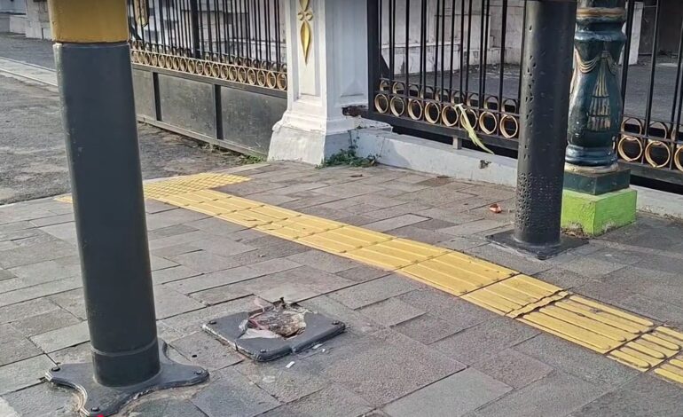 Bollard di Jalan Panglima Batur Raib 91 Unit, Pemkot Banjarbaru Siapkan Tindakan Tegas