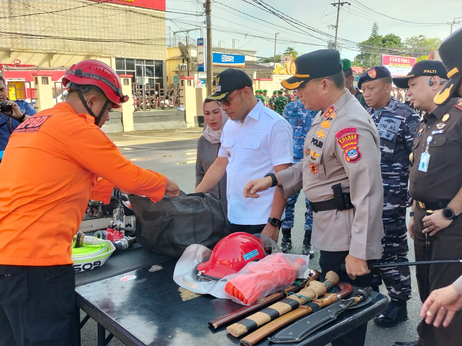Musim Hujan Tiba, Polres Kotabaru Apel Kesiapan Tanggap Darurat Bencana