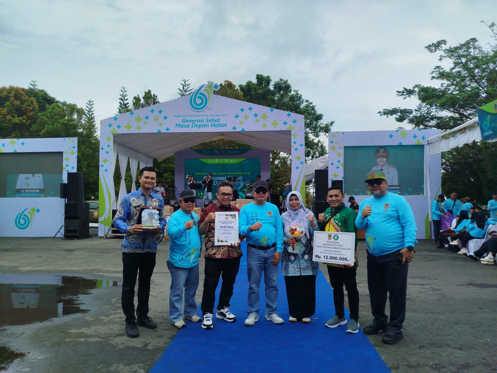 Banjarbaru Sukses Raih Predikat Kota Sehat Kategori Wistara di Kalsel