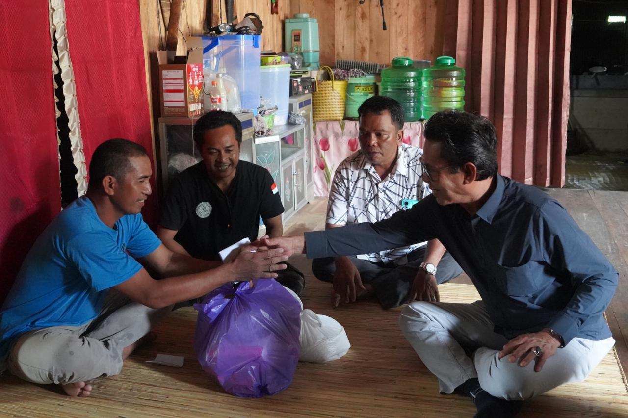 Wabup Balangan Puji Aksi Sosial OMPL di Mantuyan