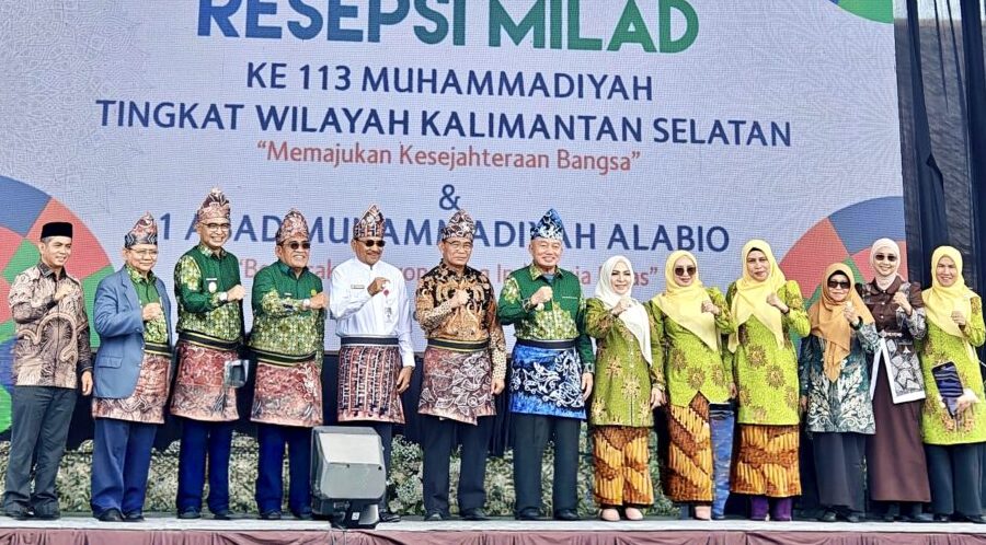 Gubernur dan Ketua DPRD Kalsel Hadiri Resepsi Milad Ke-113 Muhammadiyah di Alabio