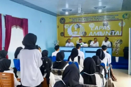 Kemenaker Kirim 20 Peserta Magang untuk Bina WBP di Lapas Amuntai