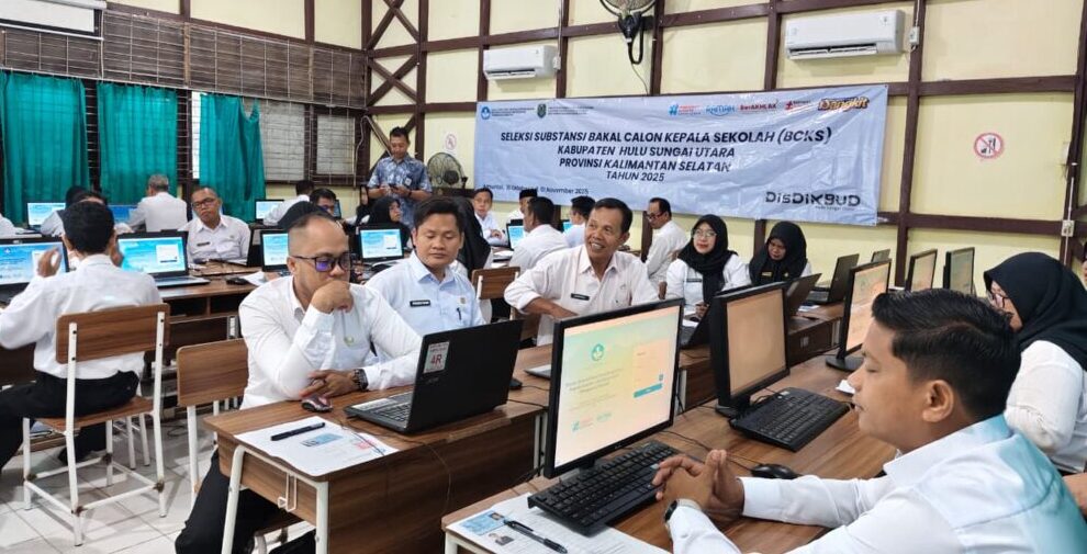 100 Guru Seleksi Substansi Bakal Calon Kepala Sekolah di HSU