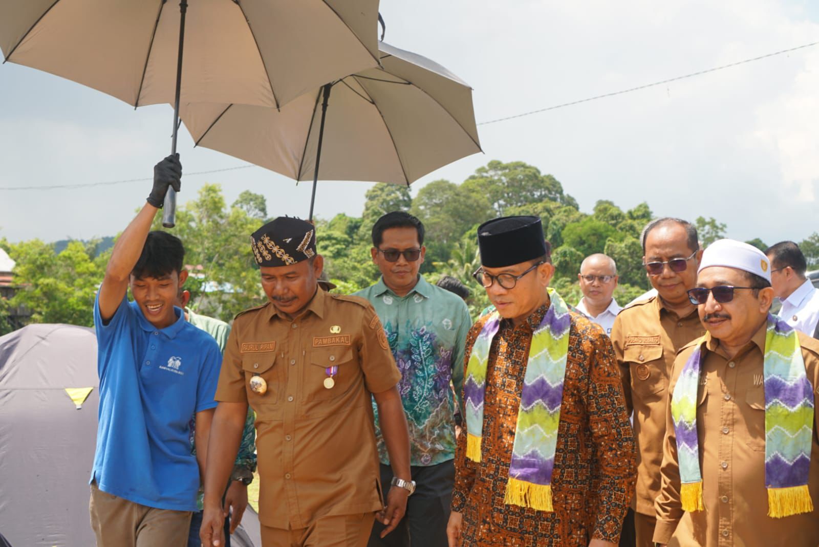 Desa Awang Bangkal Barat Unjuk Gigi, Menteri Kagum dengan BUMDes Putra Bulu