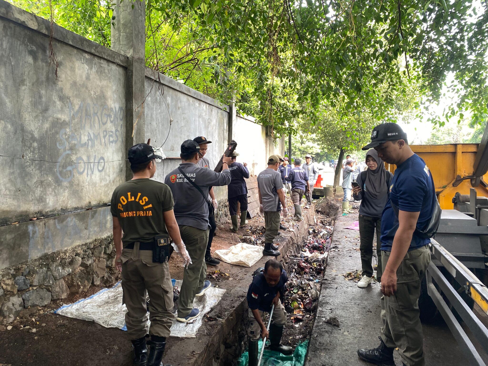 Kawasan Jalan Sukaramai Kembali Rapi Usai Penertiban PKL oleh Satpol PP Banjar