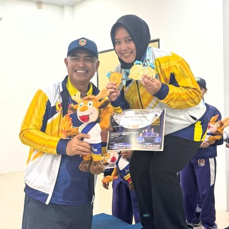 Pecatur HSU Sumbang Tiga Emas