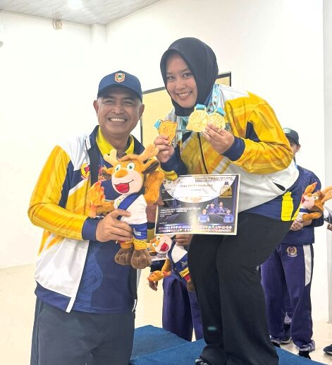 Pecatur HSU Sumbang Tiga Emas