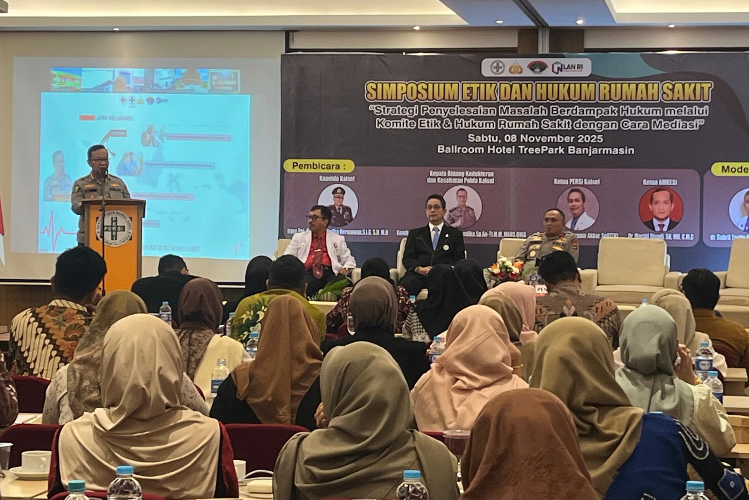 Biddokkes Polda Kalsel, PERSI dan AMKESI Bahas Restorative Justice dalam Sengketa Medis