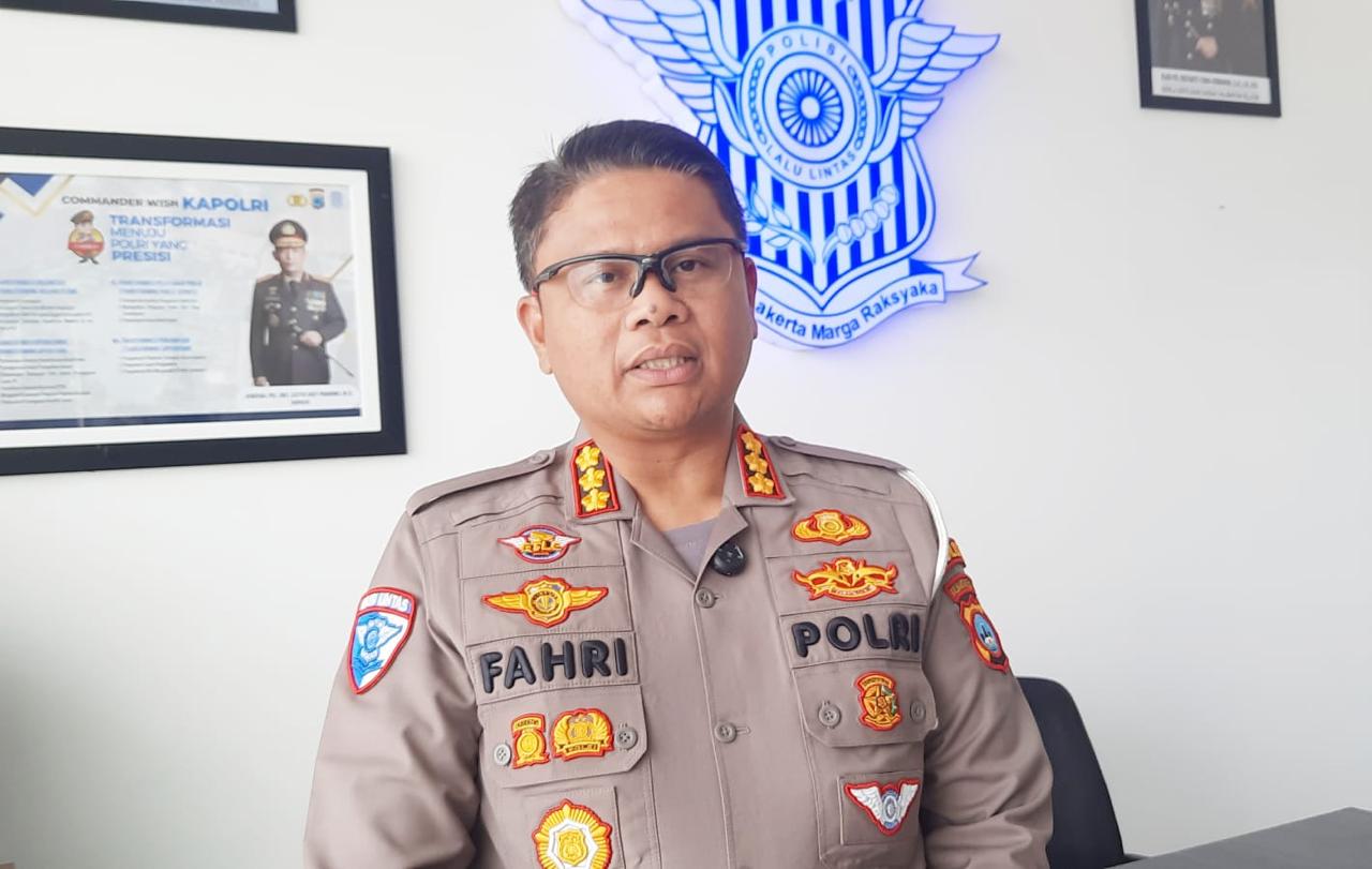 Jadikan Sahabat, Ditlantas Polda Kalsel Ajak Driver Ojol Jadi Pelopor Keselamatan di Jalan Raya