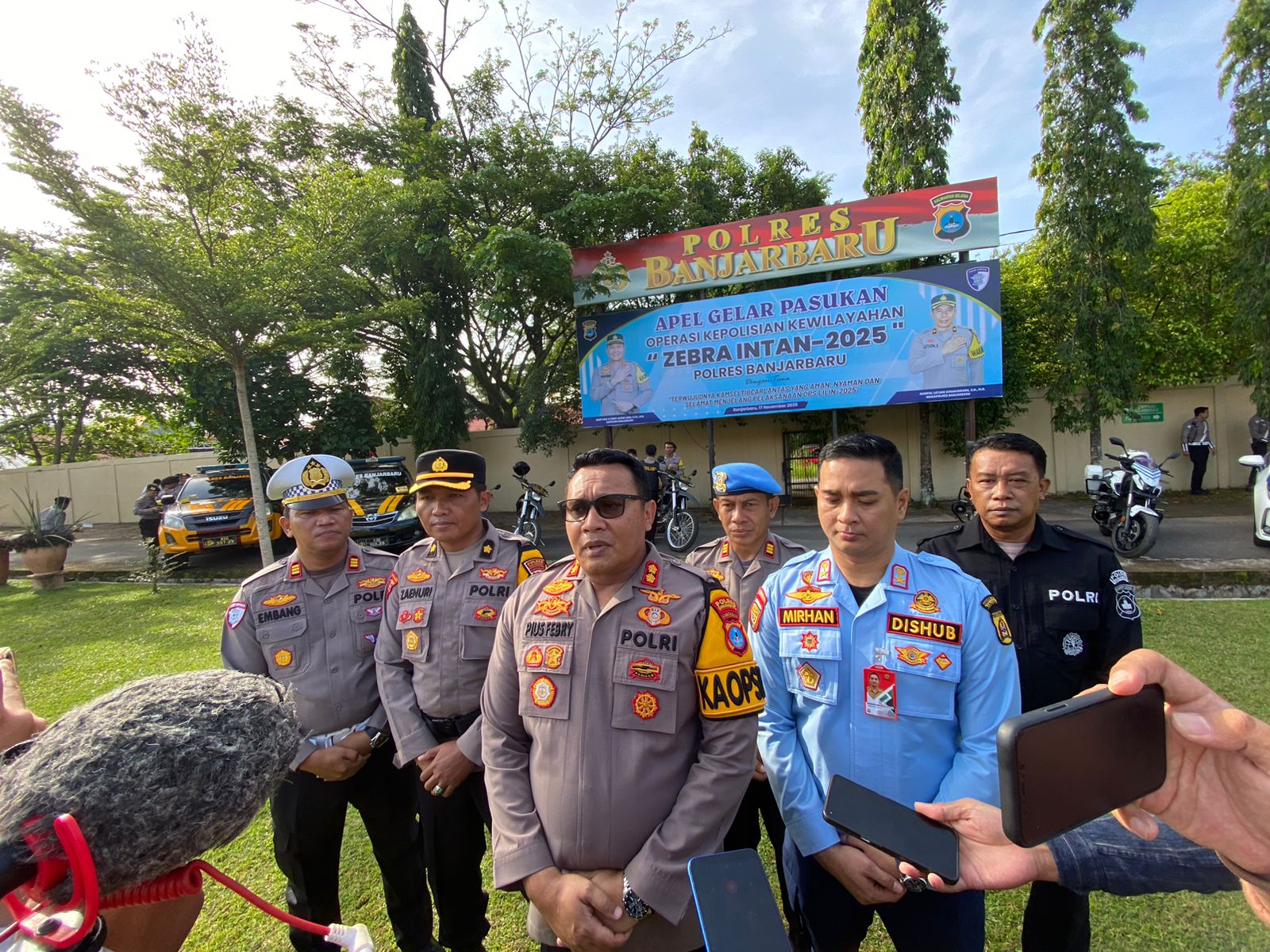 Polres Banjarbaru Resmi Gelar Operasi Zebra Intan 2025, Utamakan Edukasi dan Pemantauan ETLE