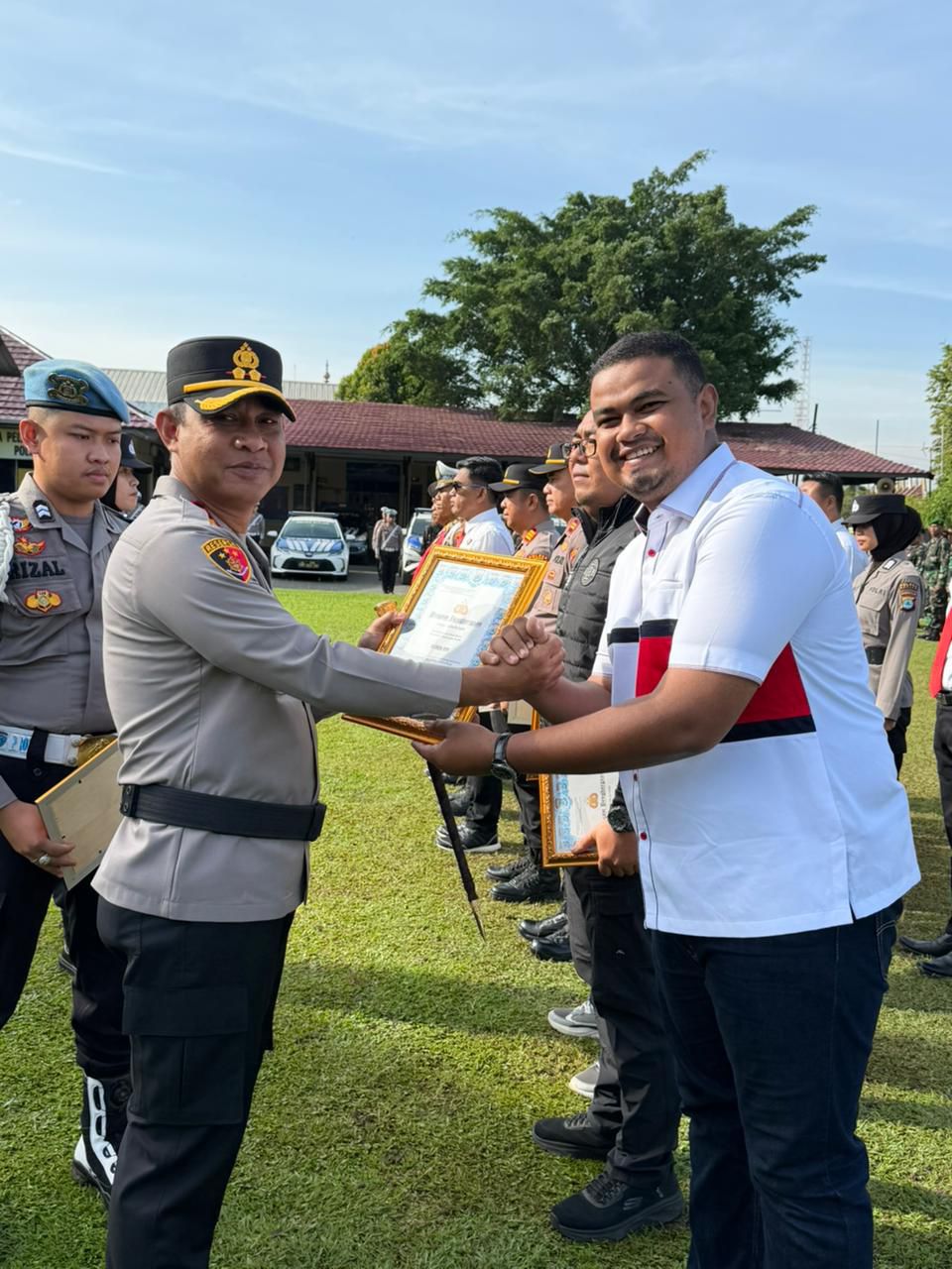 Buser 690 Banjar Raih Penghargaan Atas Peran Besar Jaga Kamtibmas Dari Polres Banjar