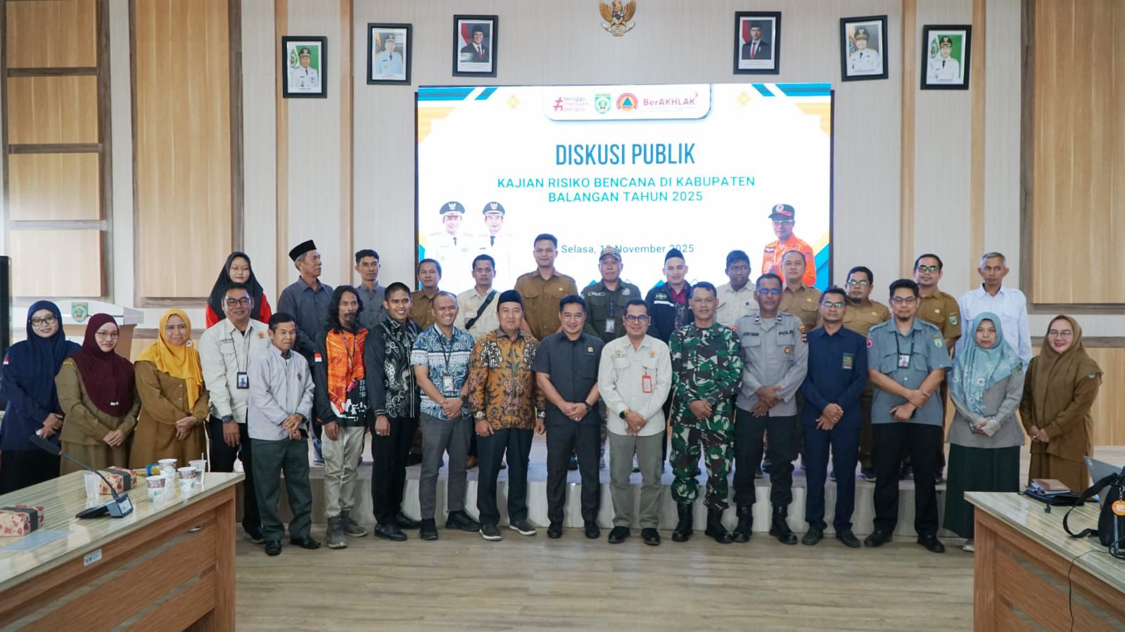 Konsultasi Publik KRB 2025, BPBD Balangan Perkuat Data Risiko Bencana Daerah