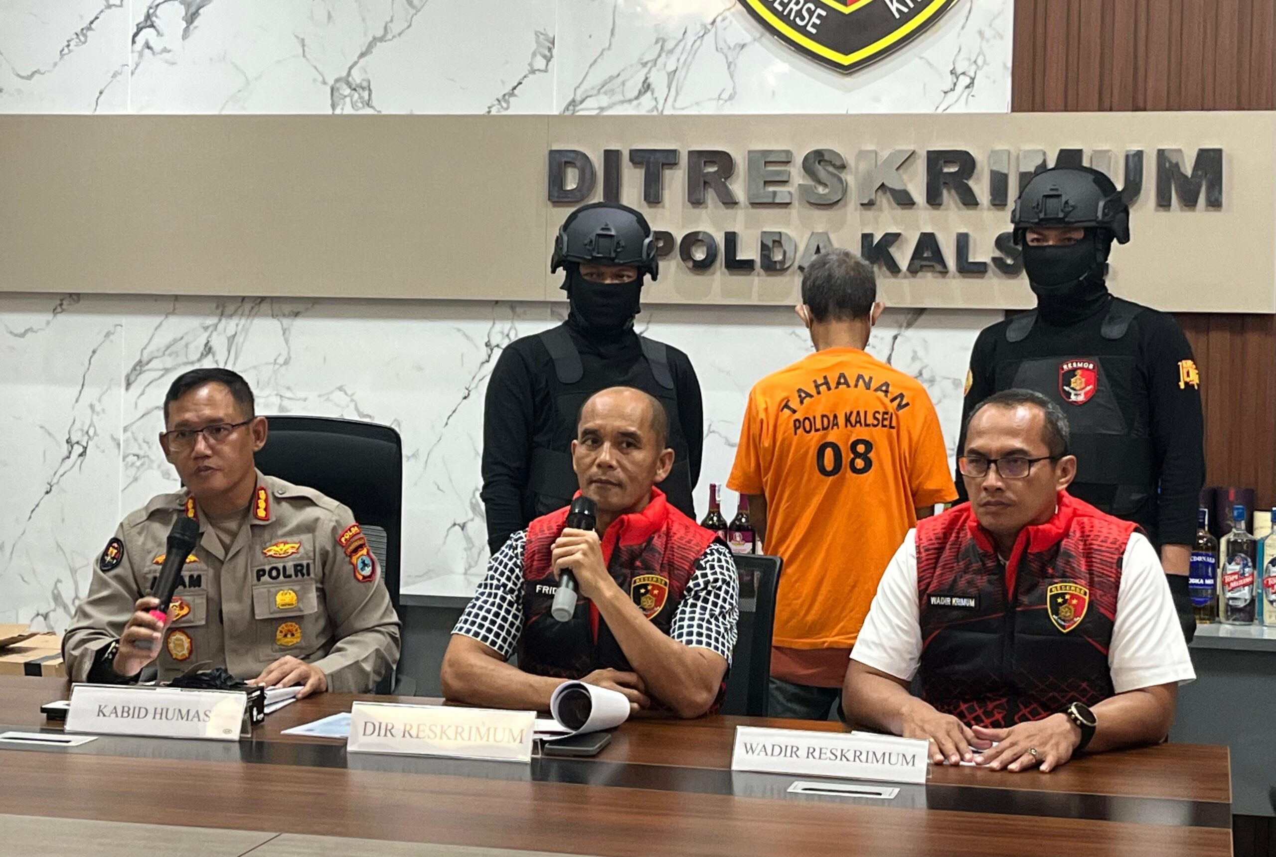 Praktik Mafia Tanah Marak, Ditreskrimum Polda Kalsel Amankan 5 Orang Tersangka