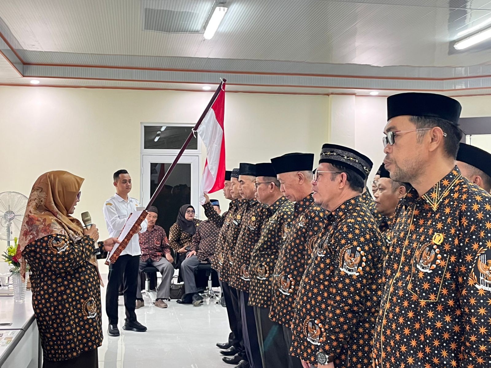 Pengurus DHR 45 se-Balangan Dilantik, Didorong Berperan Aktif dalam Pembangunan Daerah