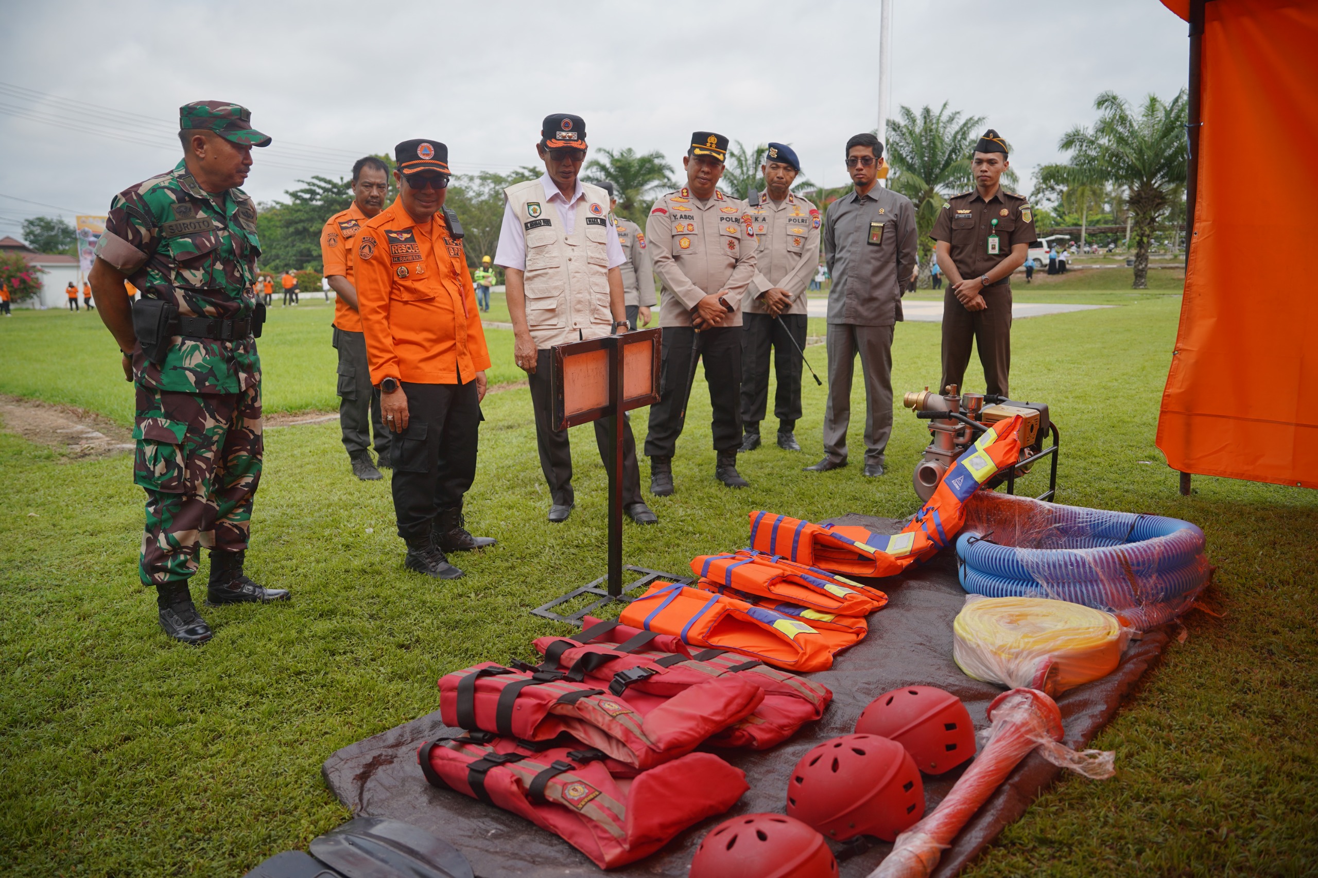 Antisipasi Cuaca Ekstrem, Pemkab Balangan Gelar Apel Kesiapsiagaan Hidrometeorologi Batingsor