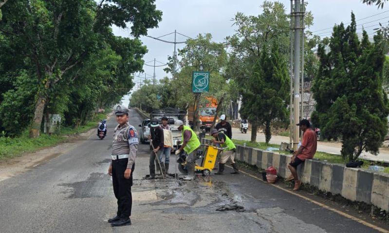 Forum LLAJ Balangan Gerak Cepat Tindaklanjuti Jalan Bergelombang di Paringin