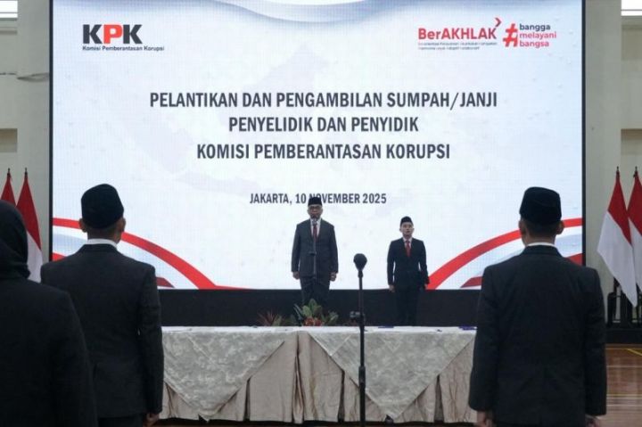 Ketua KPK Melantik 10 Penyelidik dan 13 Penyidik Baru: Kemampuan Harus Ditingkatkan