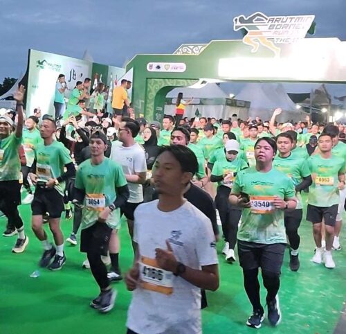 Ribuan Pelari di Arutmin Borneo Run 2025