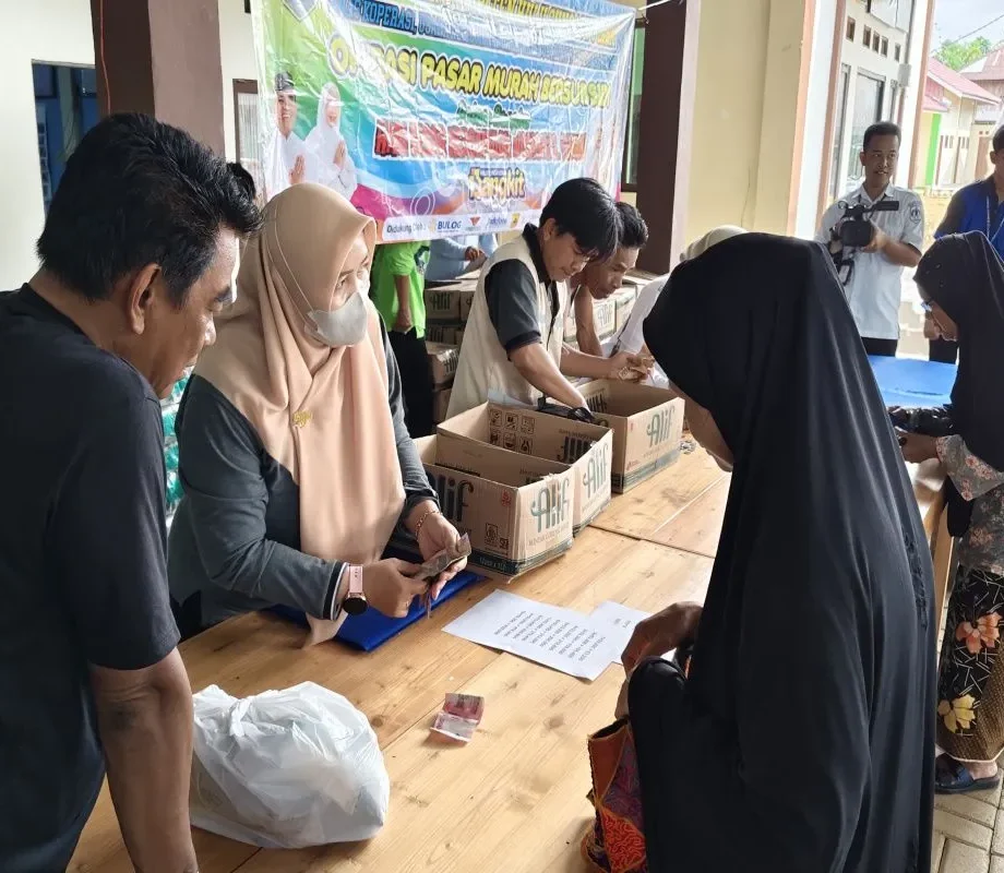 Diskoperindag HSU Bantu Warga Desa Pematang Benteng
